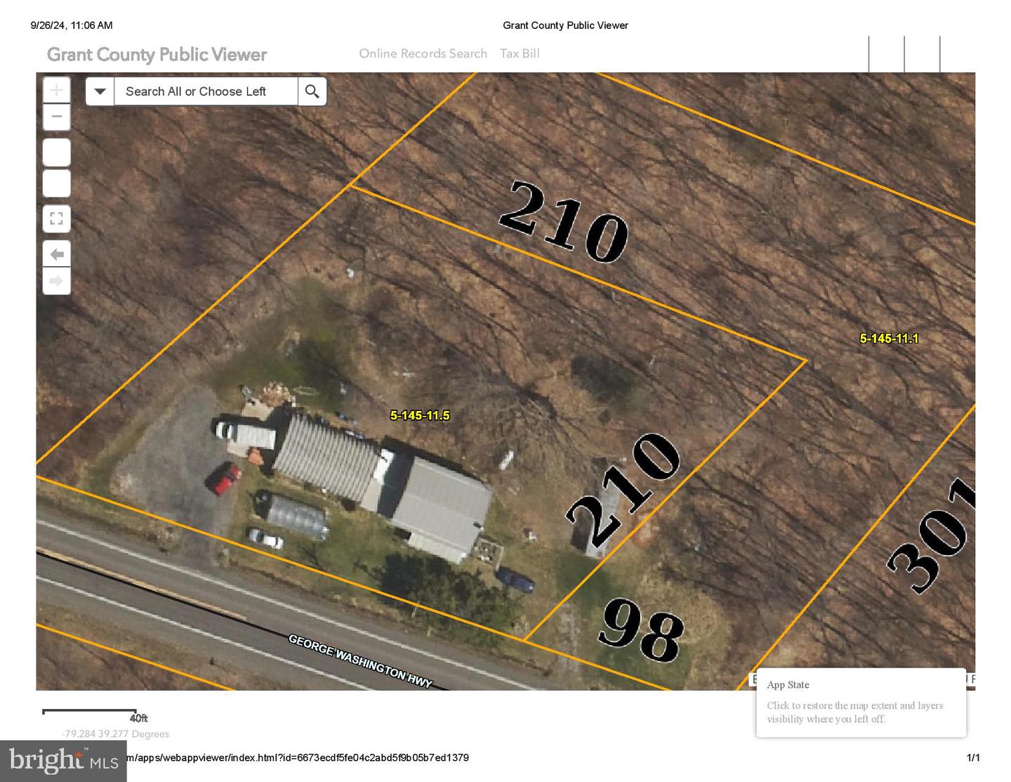 13945 George Washington Highway, Mount Storm